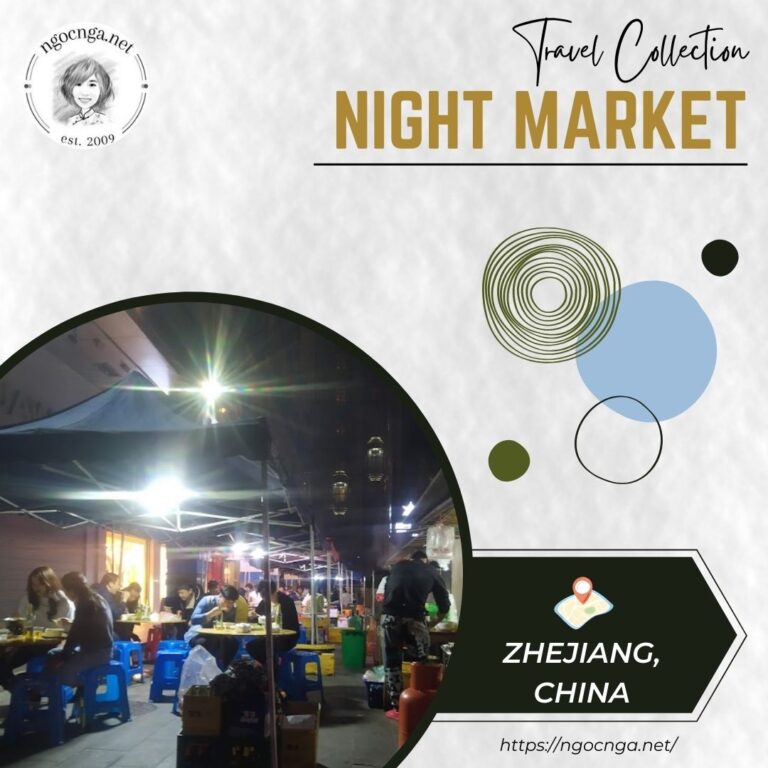 Night Market In Haining