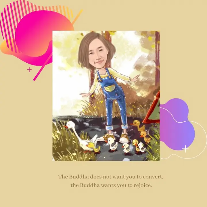 The Buddha does not want you to convert, the Buddha wants you to rejoice