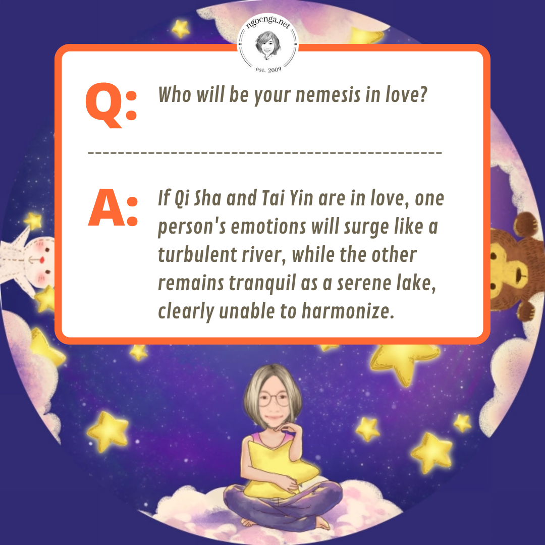 Zi Wei Dou Shu Q&A: Who Will Be Your Nemesis In Love?